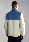 Napapijri Anderby Full Zip Contrast Fleece, Whitecap Grey