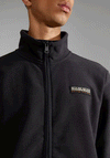 Napapijri Iaato Full Zip Fleece, Black