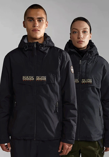 Napapijri Rainforest Open Winter Jacket Black McElhinneys