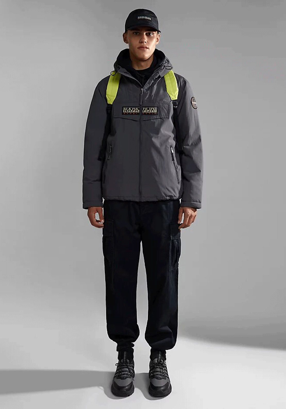 Napapijri Rainforest Open Winter Jacket, Dark Grey