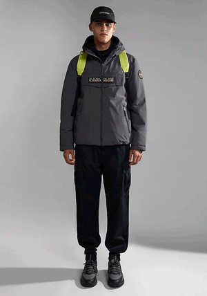 Napapijri Rainforest Open Winter Jacket, Dark Grey