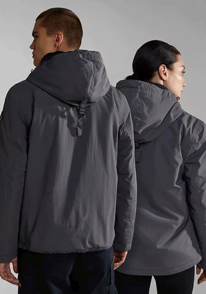 Napapijri Rainforest Open Winter Jacket, Dark Grey