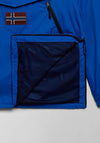 Napapijri Rainforest Ripstop Windbreaker Jacket, Blue Lapis
