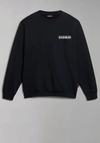 Napapijri Telemark Back Graphic Crew Neck Sweatshirt, Black