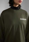 Napapijri Telemark Long Sleeve T-Shirt, Green Depths
