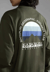 Napapijri Telemark Long Sleeve T-Shirt, Green Depths