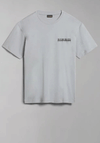 Napapijri Telemark Back Graphic T-Shirt, Grey Quarry