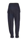 Naya Tuck Cuff Casual Trouser, Black