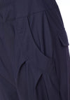Naya Tuck Cuff Casual Trouser, Navy