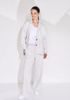 Naya Knit Trim Waist Wide Leg Trouser, Sand