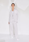 Naya Contrast Fabric Trim Jersey Jacket, Sand