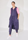 Naya Hooded Waistcoat, Navy