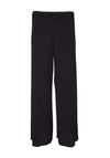 Naya Pleated Wide Leg Trouser, Black