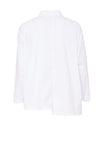 Naya Splash Print Shirt, White & Navy