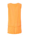 Naya Longline Tier Tank Top, Nectarine