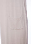 Naya Jersey Side Slit Midi Dress, Mink