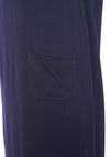 Naya Jersey Side Slit Midi Dress, Navy
