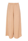 Naya Elastic Waist Wide Leg Trouser, Tan