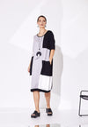 Naya Colour Block Jersey Midi Dress, Multi