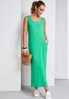 Naya Jersey Pocket Detail Maxi Dress, Green