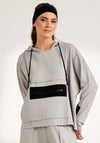 Naya Pocket Detail Hoodie, Grey