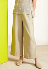 Naya Wide Leg Trousers, Light Sage