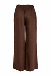 Naya Centre Seam Wide Leg Trousers, Brown