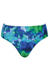 Naturana Graphic Print Bikini Brief, Blue Multi