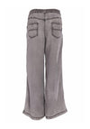 Naya Wide Leg Tencel Pull Up Trousers, Grey