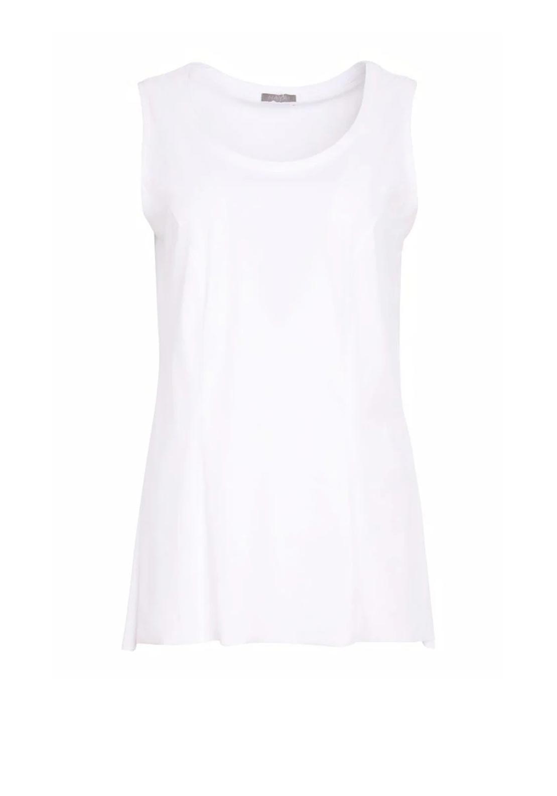 Naya Scoop Back Cami Top, White