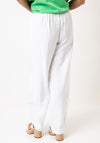 Naya Barrell Leg Trousers, White