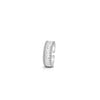 Newbridge Baguette CZ Adjustable Ring, Silver