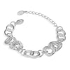 Newbridge Cascade Infinity Bracelet, Silver