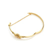 Newbridge Claddagh Bangle, Gold