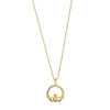 Newbridge Claddagh Pendant Necklace, Gold