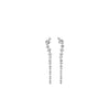 Newbridge CZ Drop Earrings, Silver