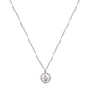 Newbridge CZ Star Pendant Necklace, Silver