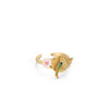 Newbridge Flower & Bird Adjustable Ring, Gold