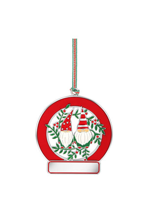 Newbridge Gnomes with Mistletoe Christmas Tree Decoration