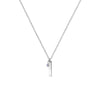 Newbridge Silverware June Birthstone Pendant Necklace, Silver