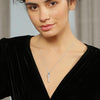 Newbridge Silverware June Birthstone Pendant Necklace, Silver