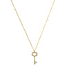 Newbridge Key Pendant Necklace, Gold