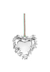 Newbridge Mistletoe Heart Christmas Tree Decoration