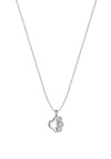 Newbridge Multi Heart Pendant Necklace, Silver