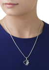 Newbridge Multi Heart Pendant Necklace, Silver