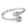 Newbridge Serpent Bangle, Silver