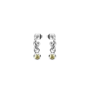 Newbridge Silverware August Birthstone Earrings, Silver