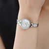 Newbridge Silverware CZ Dial Watch, Silver
