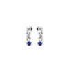 Newbridge Silverware September Birthstone Earrings, Silver
