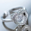 Newbridge Silverware The Hollywood Collection Heart Ring, Silver